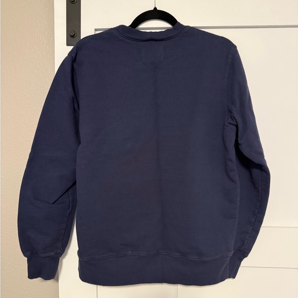 Sandrine Rose Girl Gang Navy Crewneck Sweater - Picture 2 of 2
